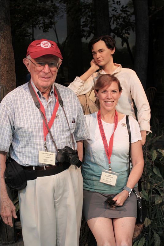 BOB WOODWORTH WITH DAUGHTER HOPE